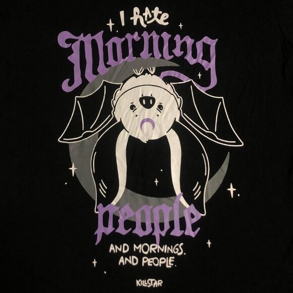 Killstar Little Batty Sleep Shirt Dress - Picture 6 of 8